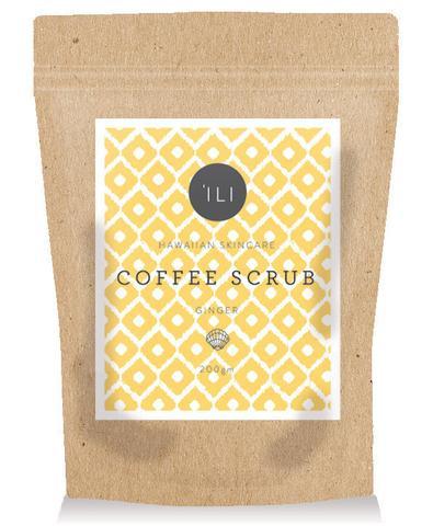 Hawaiian Coffee Scrub, made on Kauai, Ginger