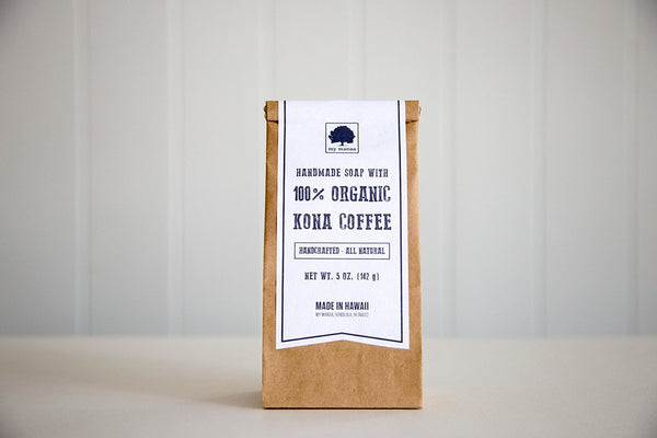 Organic Kona Coffee Soap, made in Hawaii